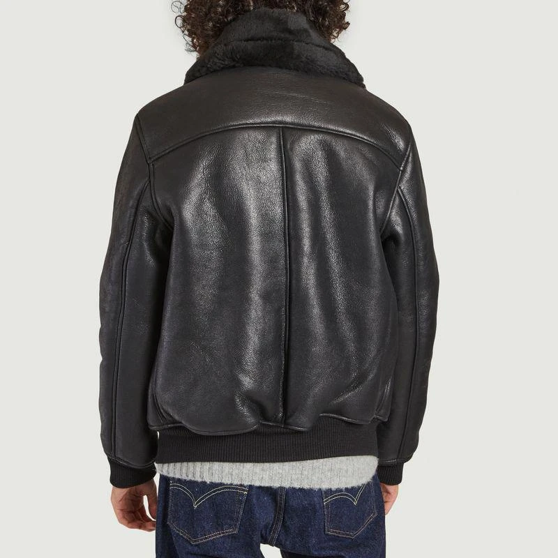 商品Schott|A-2 Aviator Jacket Black SCHOTT NYC,价格¥7650,第3张图片详细描述