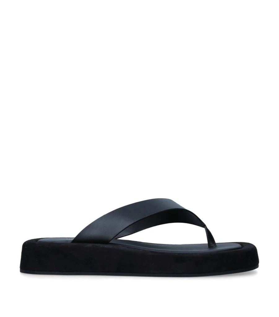 商品The Row|Leather Ginza Flip Flops,价格¥5487,第3张图片详细描述