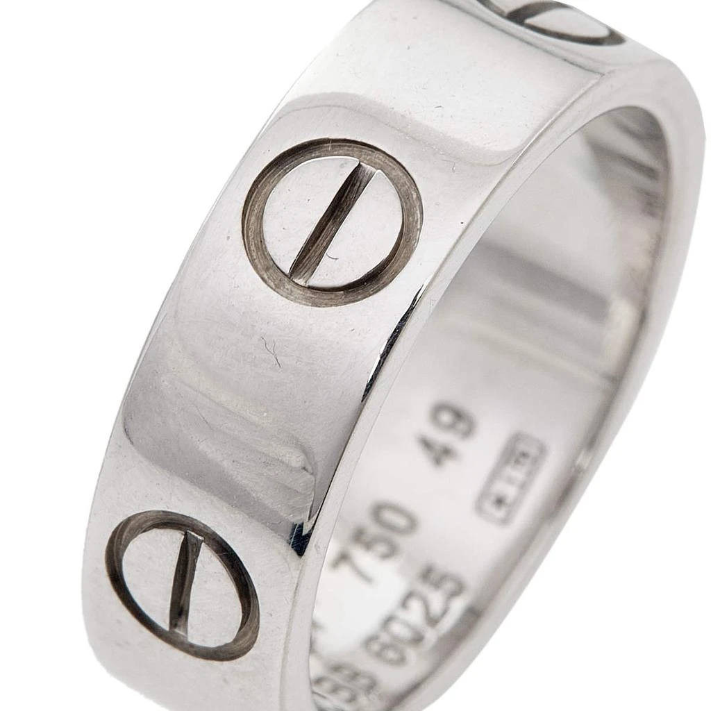 商品[二手商品] Cartier|Cartier Love 18K White Gold Ring EU 49,价格¥5108,第3张图片详细描述