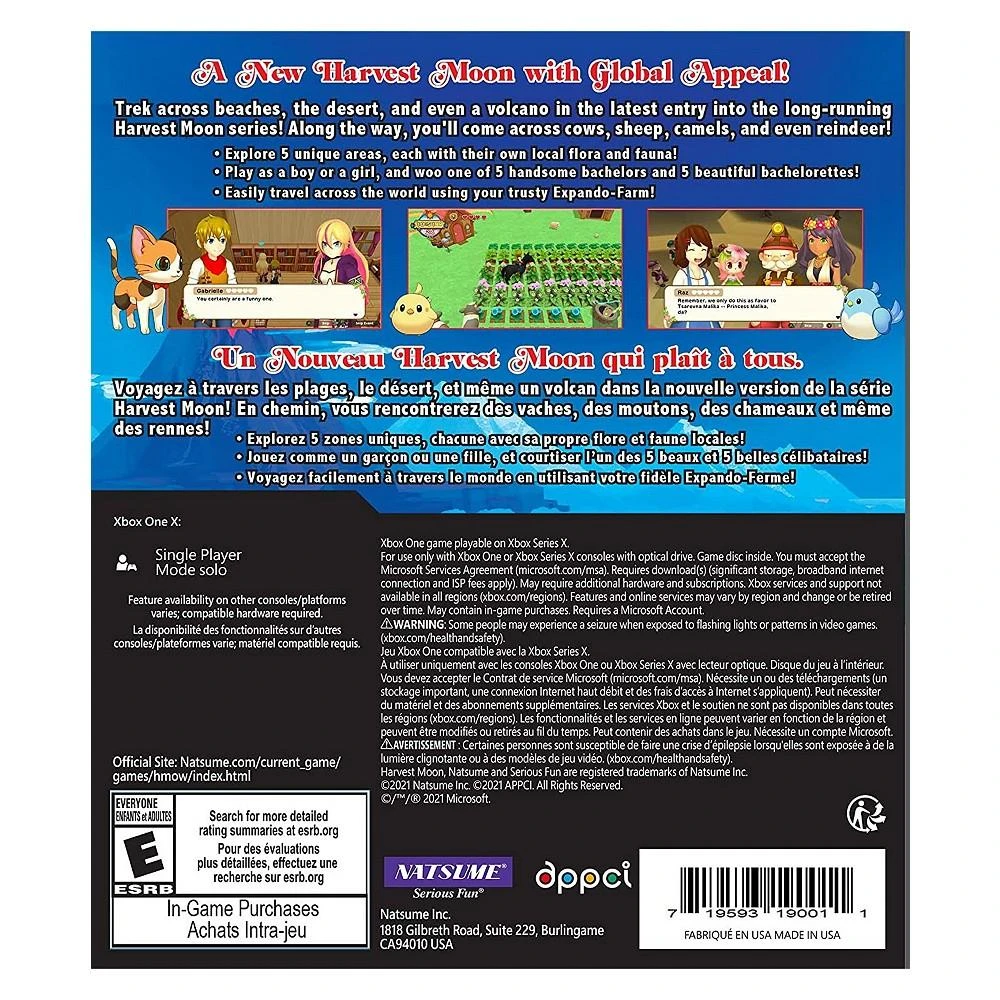 商品Crescent Marketing|Harvest Moon: One World - Xbox One,价格¥373,第2张图片详细描述