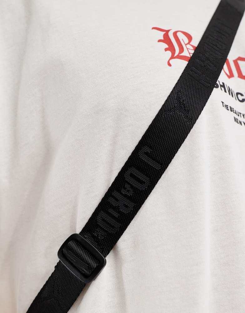 Jordan Jordan logo crossbody bag in black - Shoulder Bags