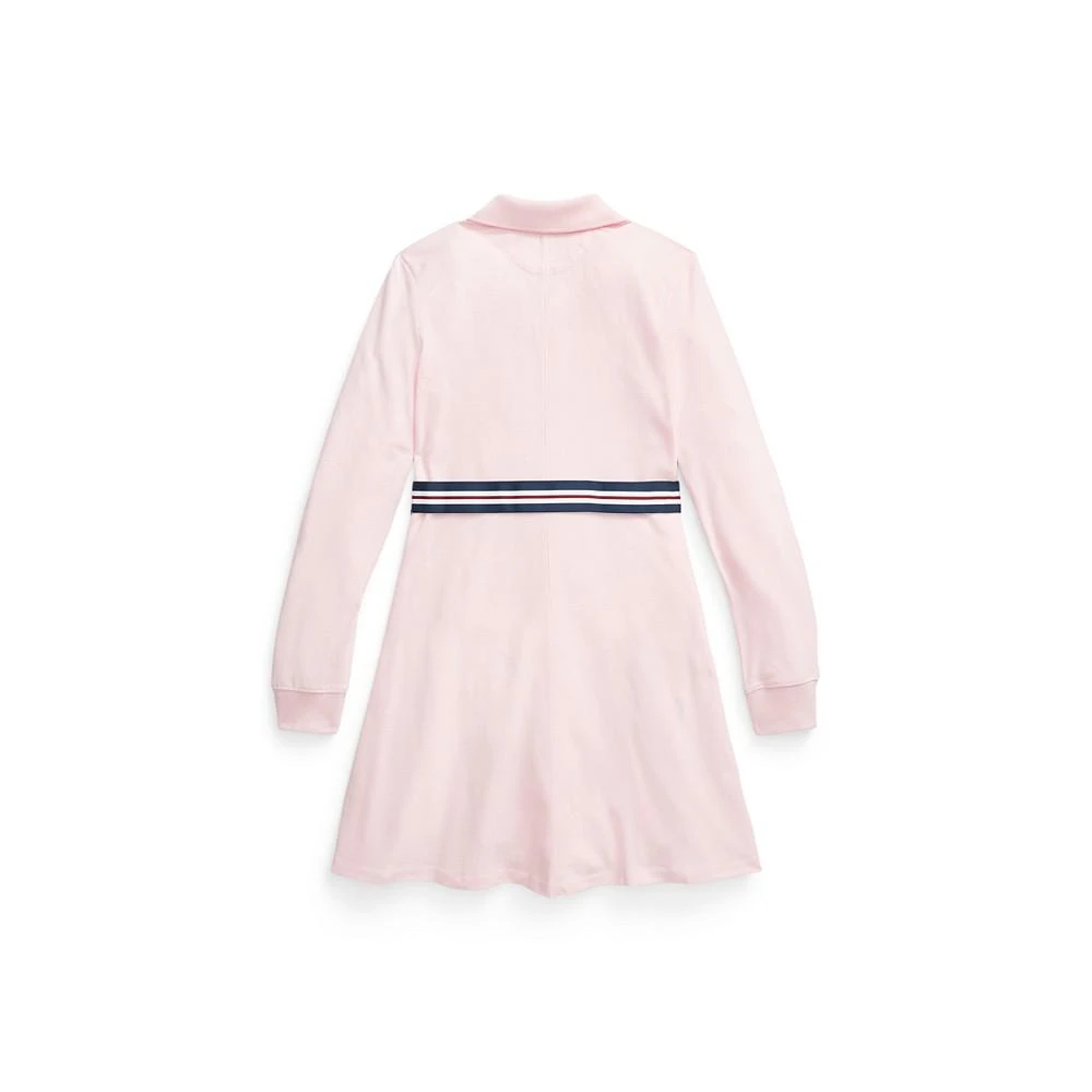 商品Ralph Lauren|Big Girls Belted Knit Oxford Polo Dress,价格¥369,第2张图片详细描述