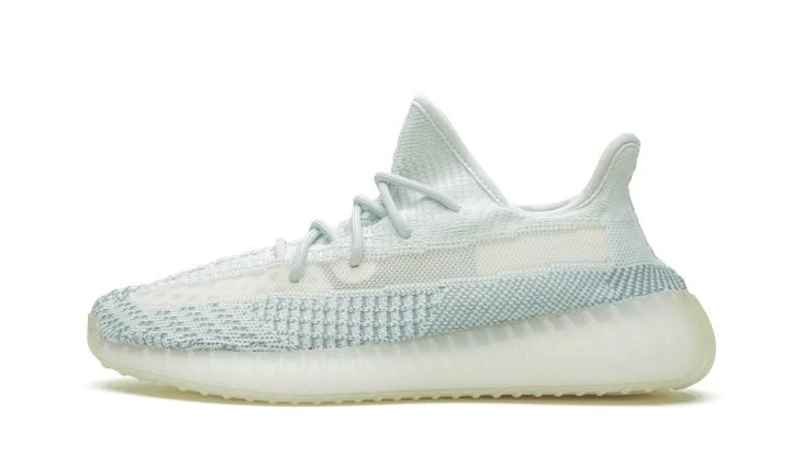 商品Adidas|adidas Yeezy Boost 350 V2 Reflective "Cloud White" 冰蓝 满天星 椰子,价格¥2829-¥8746,第3张图片详细描述