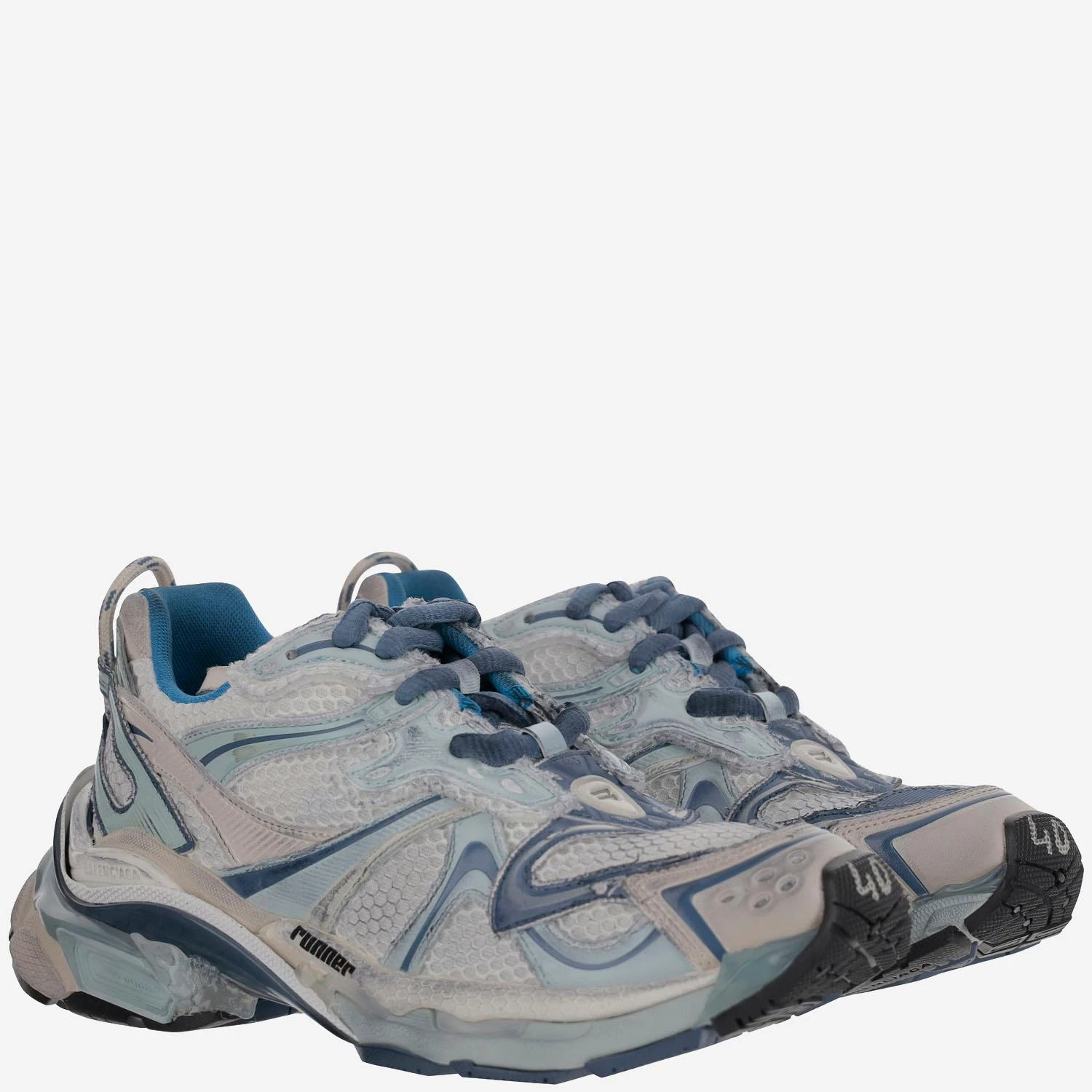 商品Balenciaga|Balenciaga 男士运动鞋 779066W3RXP9402 灰色,价格¥7507,第4张图片详细描述