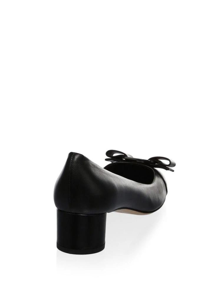 商品Salvatore Ferragamo|Slip-On Leather Pumps,价格¥2904,第2张图片详细描述