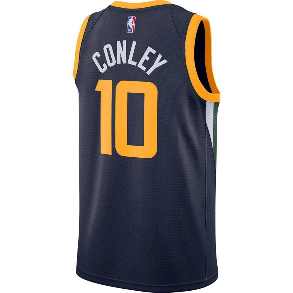 商品NIKE|Men's Mike Conley Navy Utah Jazz 2020/21 Swingman Jersey - Icon Edition,价格¥653,第3张图片详细描述