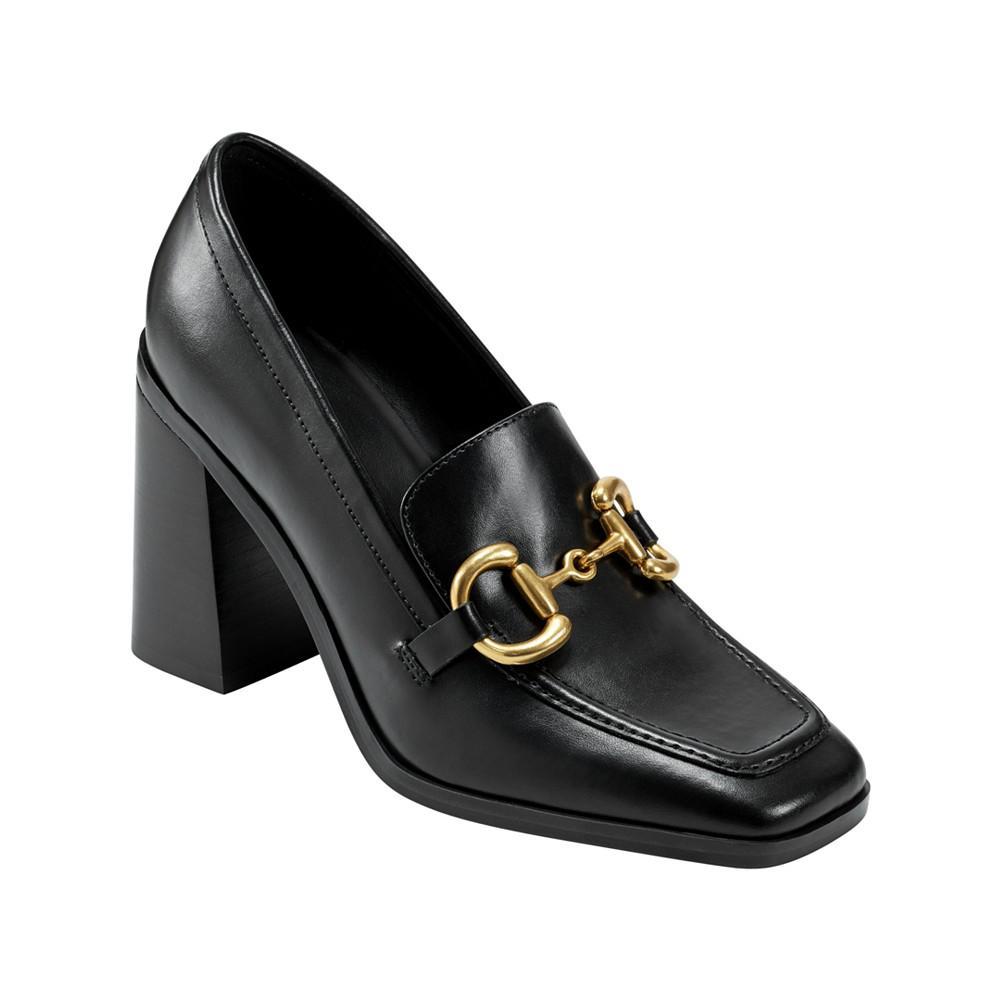商品Marc Fisher|Women's Harlae Square Toe Slip-on Dress Loafers,价格¥668,第1张图片