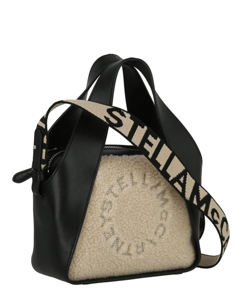 商品Stella McCartney|Small Shearling Logo Stud Tote,价格¥2251,第2张图片详细描述