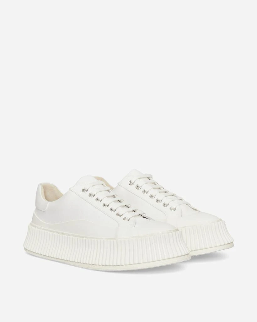 商品Jil Sander|Canvas Oxford Sneakers White,价格¥1815,第2张图片详细描述