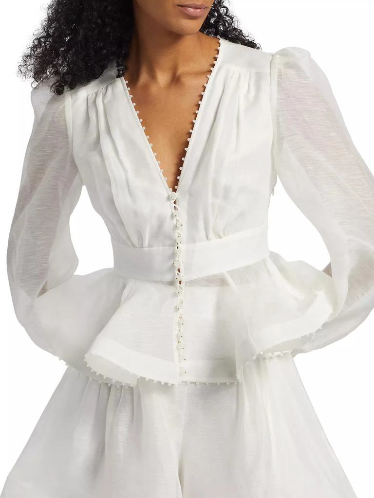 Dawning V-Neck Beaded Blouse 商品