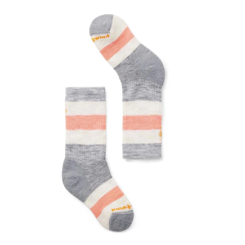 商品SmartWool|Hike Full Cushion Striped Crew Socks (Toddler/Little Kid/Big Kid),价格¥131,第1张图片