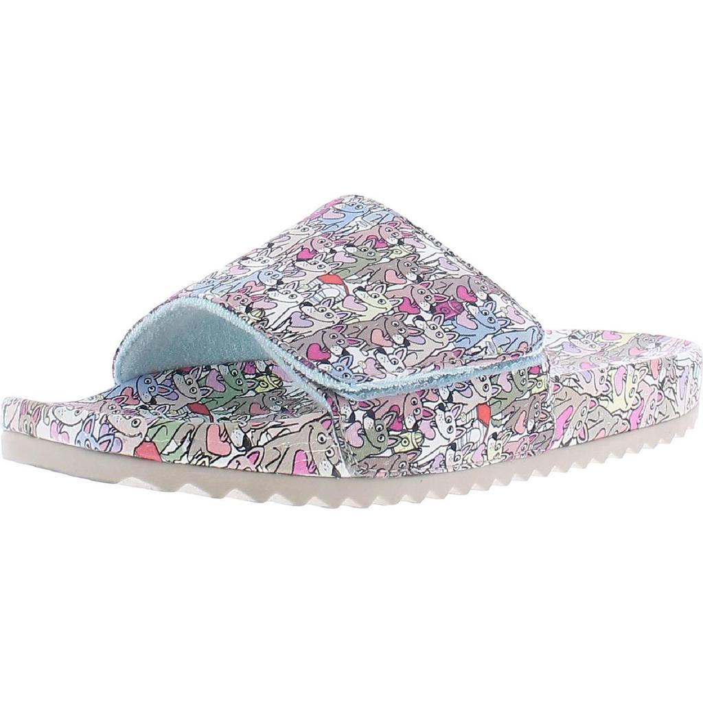 BOBS From Skechers Womens Pop Ups 2 Graphic Adjustable Flat Sandals商品第1张图片规格展示