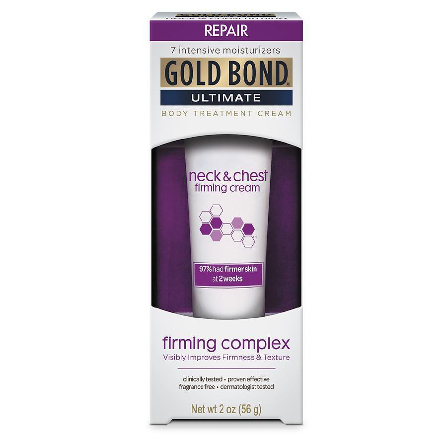 商品Gold Bond|Firming Neck & Chest Cream Fragrance Free,价格¥89,第1张图片