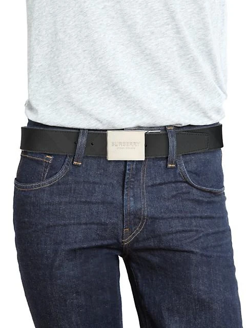商品Burberry|London Check Reversible Belt,价格¥3840,第3张图片详细描述