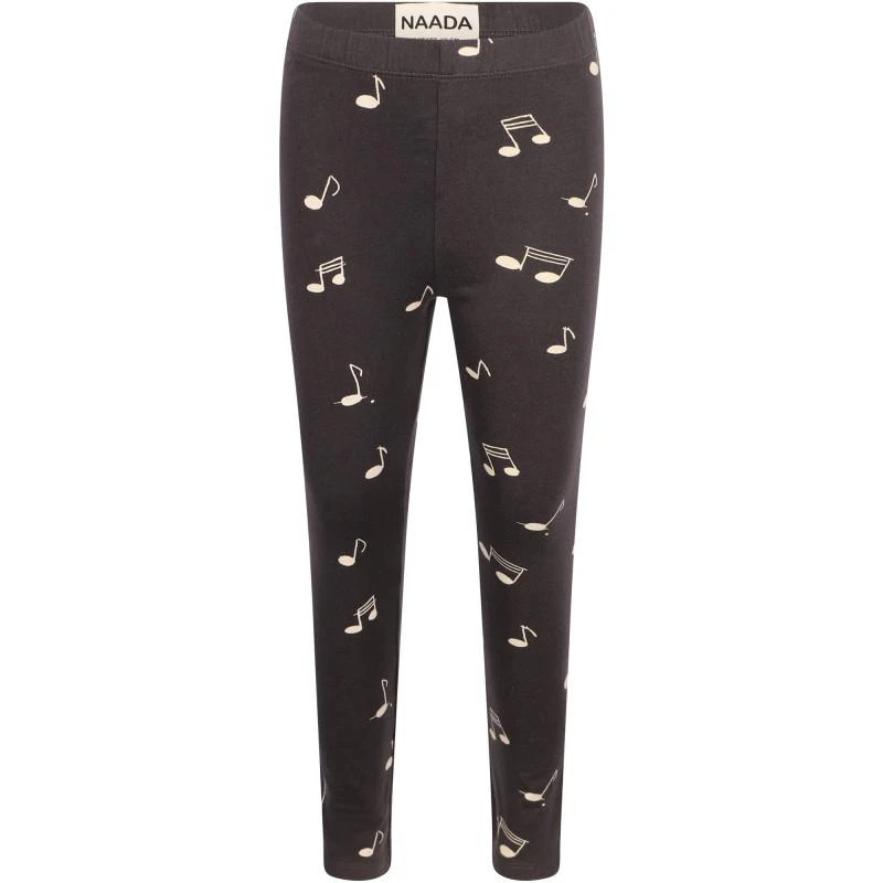 商品NAADA|All over musical notes leggings in black,价格¥310,第1张图片