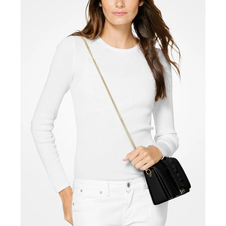 商品Michael Kors|Jade Medium Gusset Clutch,价格¥666,第2张图片详细描述