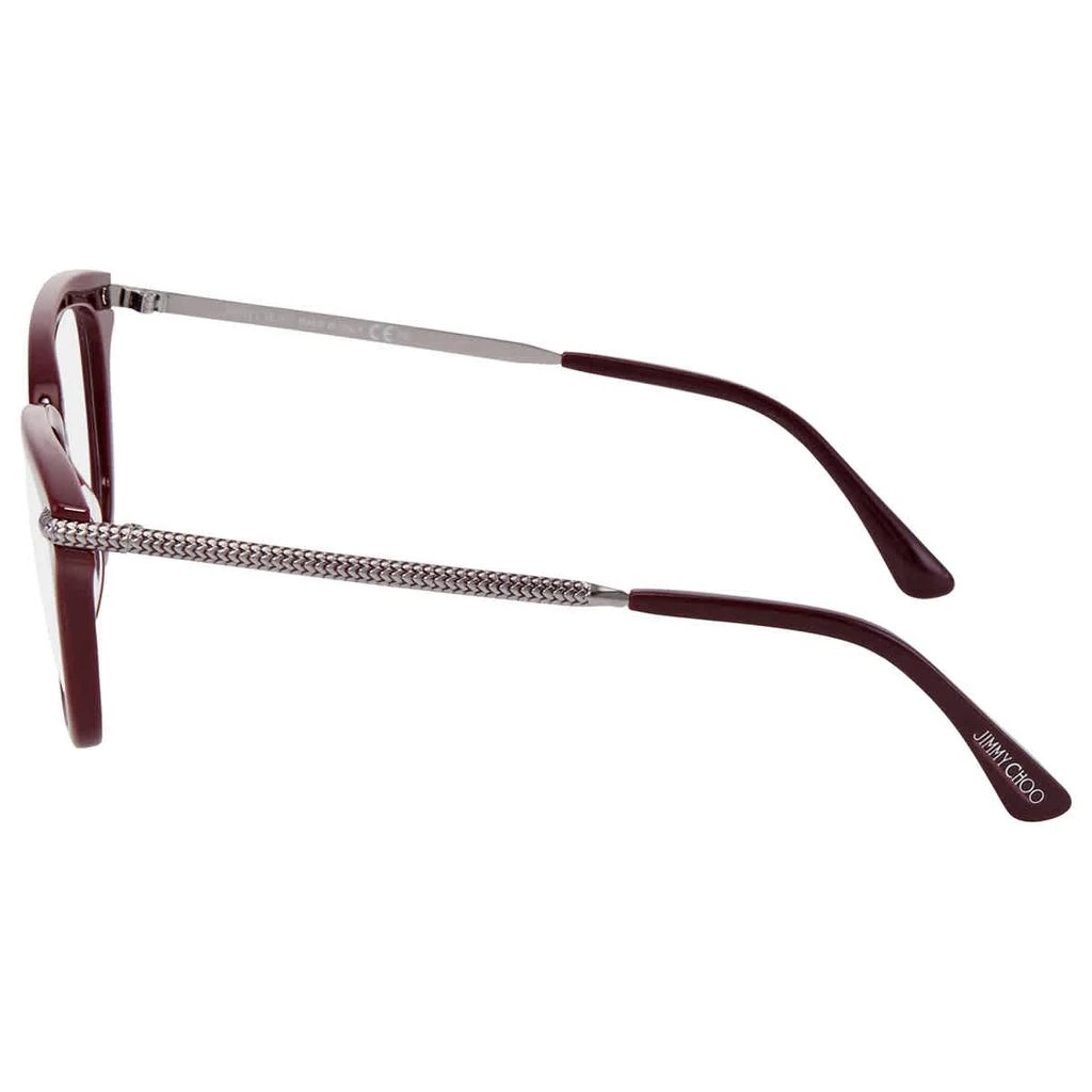 商品Jimmy Choo|Demo Rectangular Ladies Eyeglasses JC218 0LHF 52,价格¥517,第3张图片详细描述