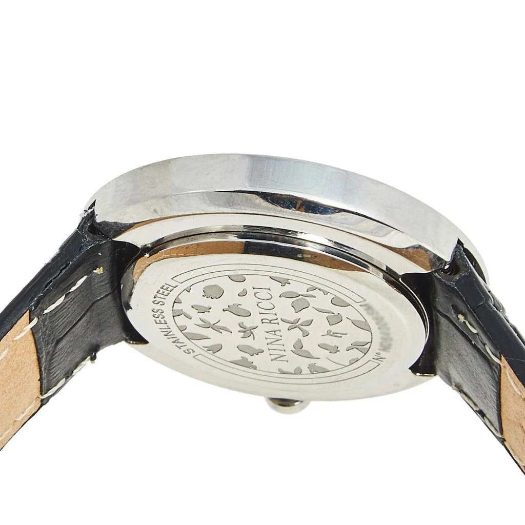 Nina Ricci Black Stainless Steel Leather N064006SM Women's Wristwatch 32 mm 商品