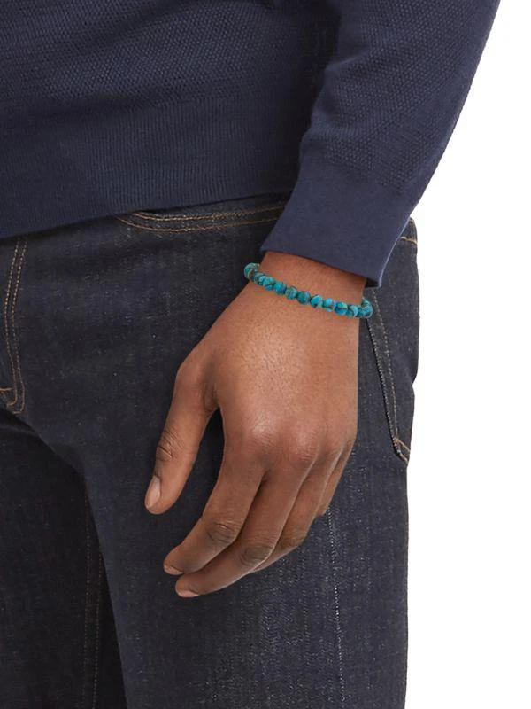 商品Effy|Turquoise Bead Cord Bracelet,价格¥643,第2张图片详细描述
