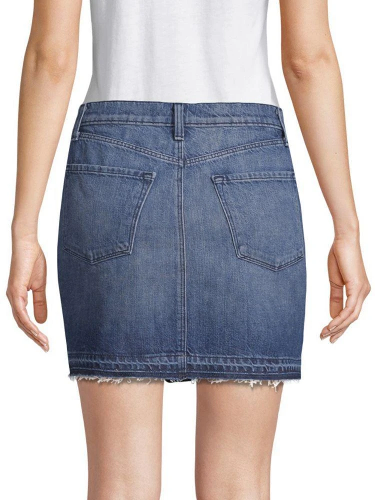 商品J Brand|Washed Denim Mini Skirt,价格¥910,第2张图片详细描述
