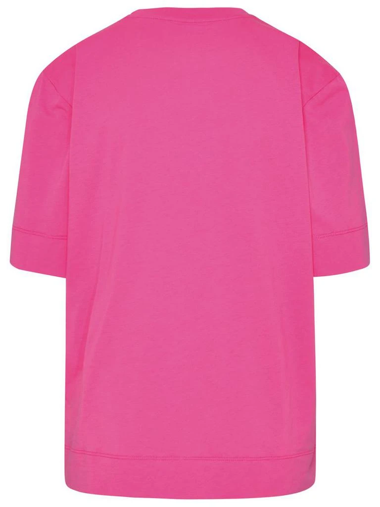 商品Ganni|FUCHSIA COTTON T-SHIRT,价格¥757,第3张图片详细描述