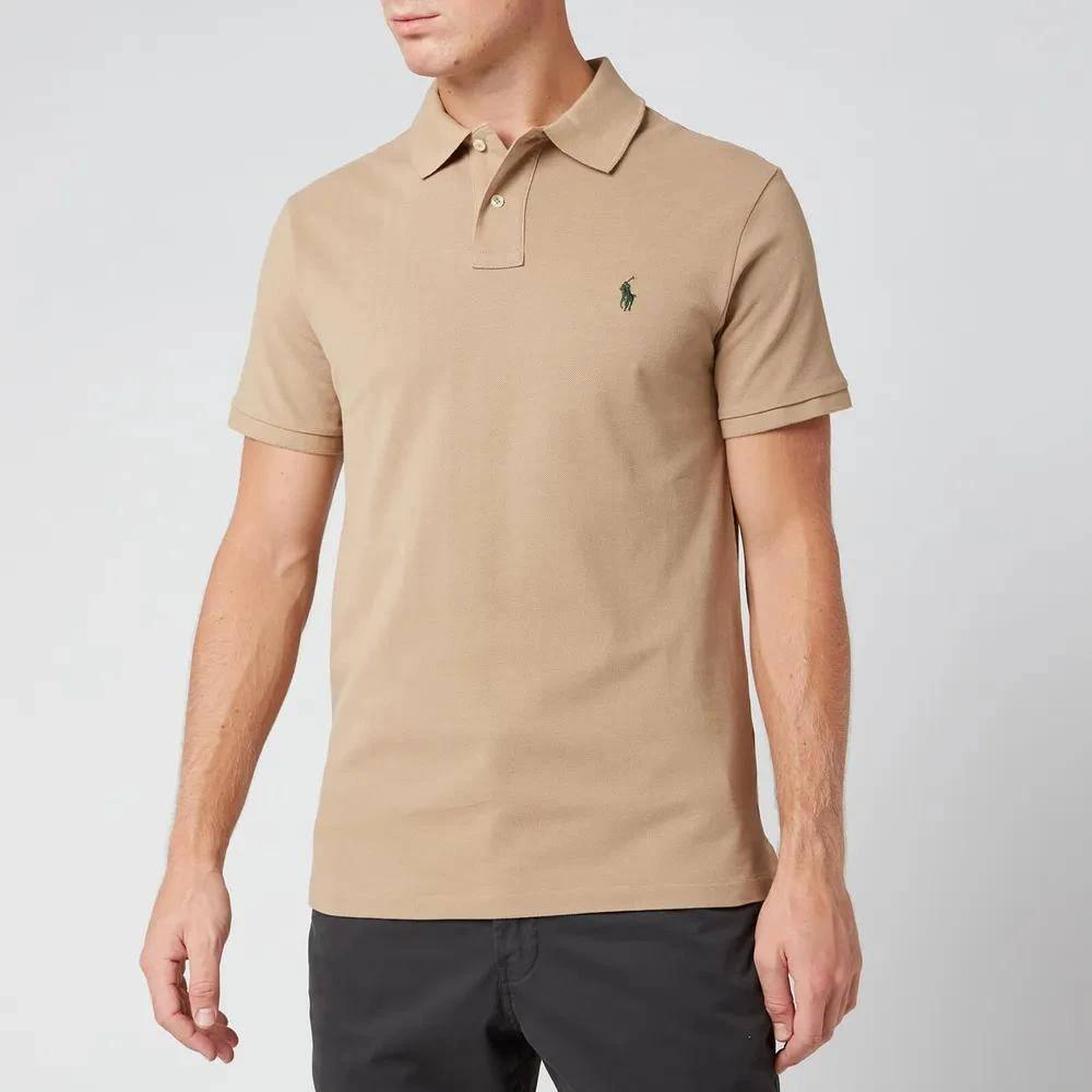 商品Ralph Lauren|Polo Ralph Lauren Men's Slim Fit Mesh Polo Shirt,价格¥542,第1张图片