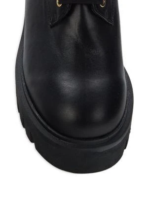 商品Stuart Weitzman|Chalet Leather Combat Boots,价格¥1575,第5张图片详细描述