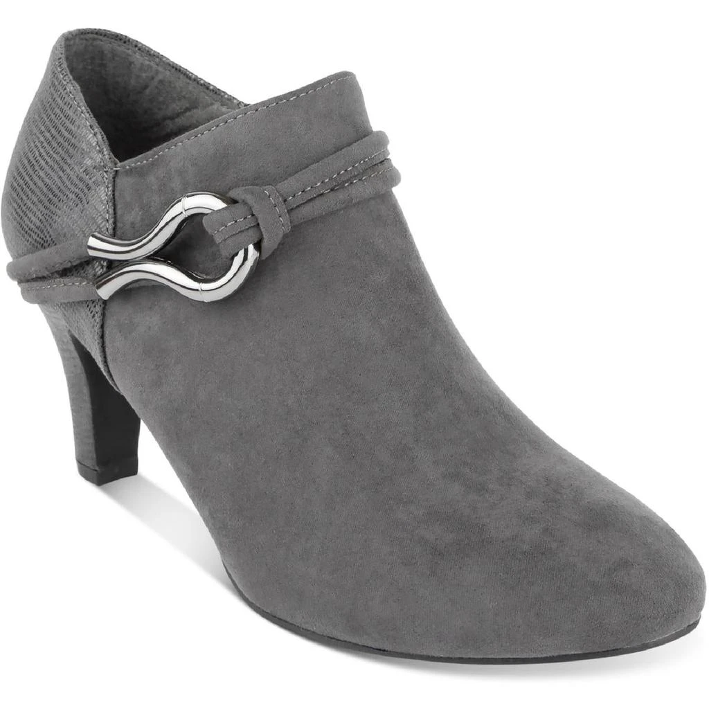 商品Karen Scott|Karen Scott Womens Melanni Faux Suede Heels Ankle Boots,价格¥100,第1张图片