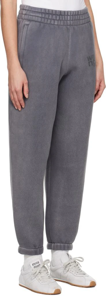 商品Alexander Wang|Gray Puff Logo Sweatpants,价格¥759,第2张图片详细描述
