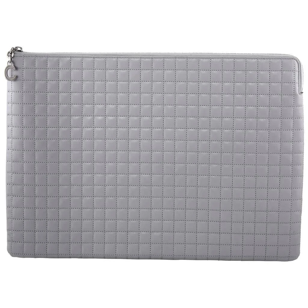 商品Celine|C Charm Large Quilted Pouch- Grey,价格¥3455,第2张图片详细描述