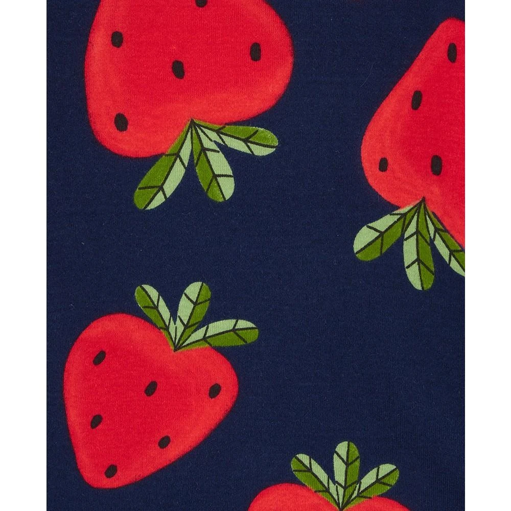 商品Carter's|Baby Girls 4-Pc. Strawberry Snug-Fit Cotton Pajamas Set,价格¥139,第2张图片详细描述