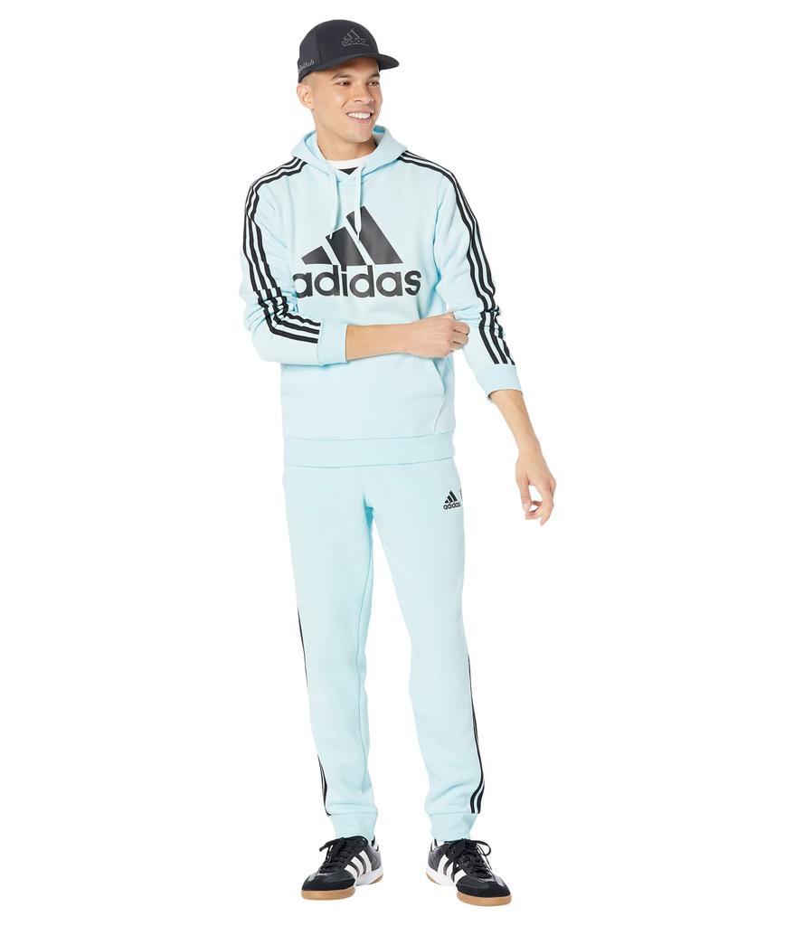 商品Adidas|Essentials Fleece 3-Stripes Pullover Hoodie,价格¥384-¥451,第6张图片详细描述