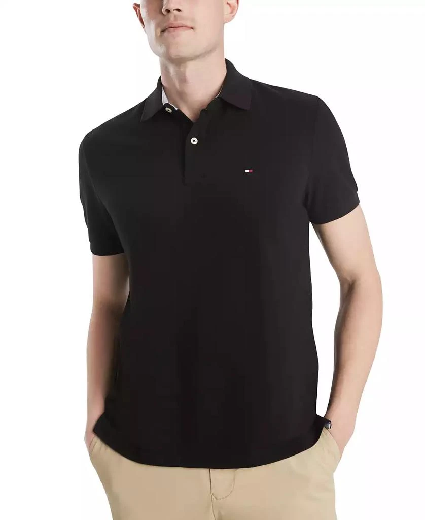 商品Tommy Hilfiger|男士经典版型弹力 Polo 衫 多款配色可选,价格¥327,第1张图片