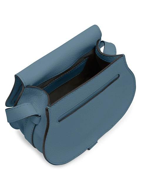 商品Chloé|Small Marcie Leather Saddle Bag,价格¥8583,第5张图片详细描述