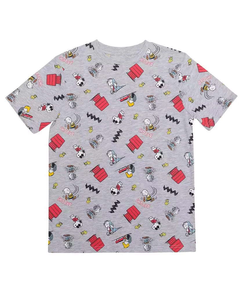 商品Peanuts|Big Boys All Over Print Short Sleeve Graphic T-shirt,价格¥38,第1张图片