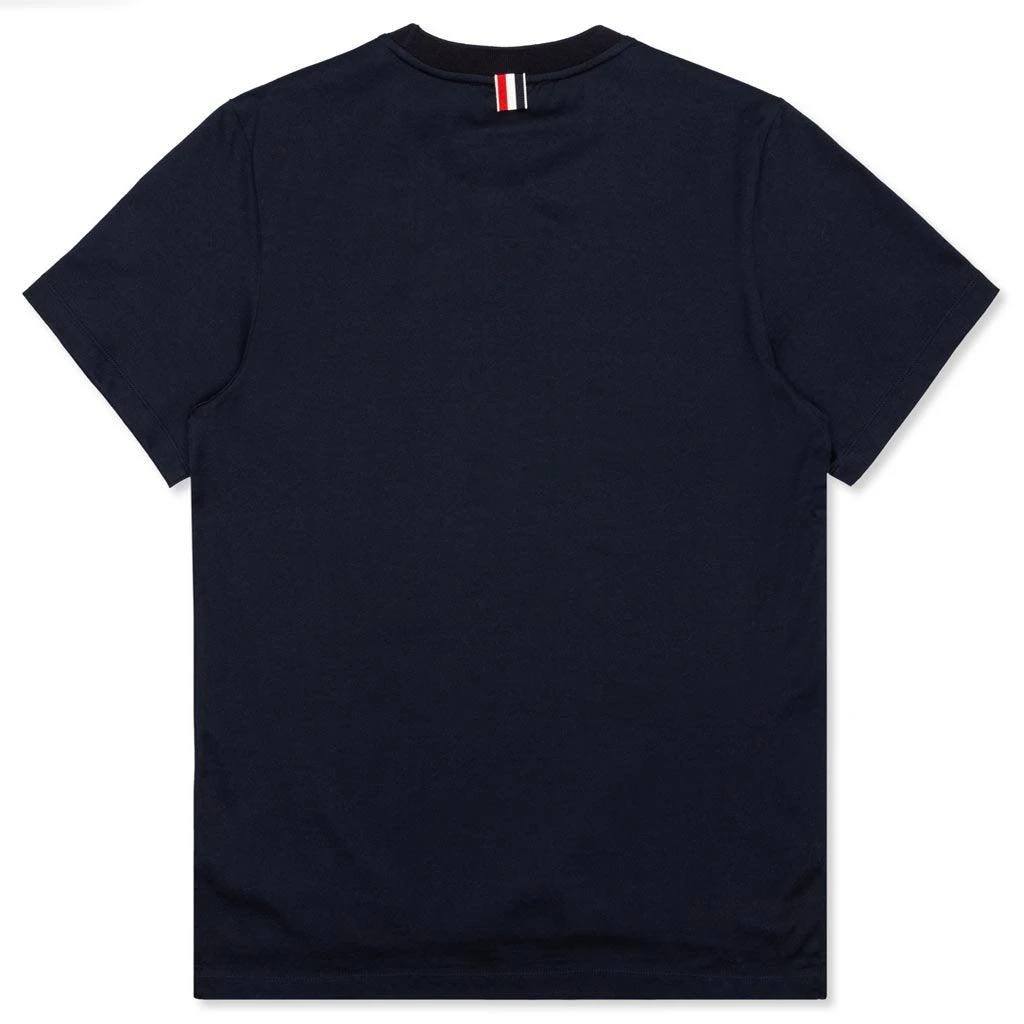 商品Thom Browne|Relaxed Fit S/S Tee - Navy,价格¥2210,第2张图片详细描述