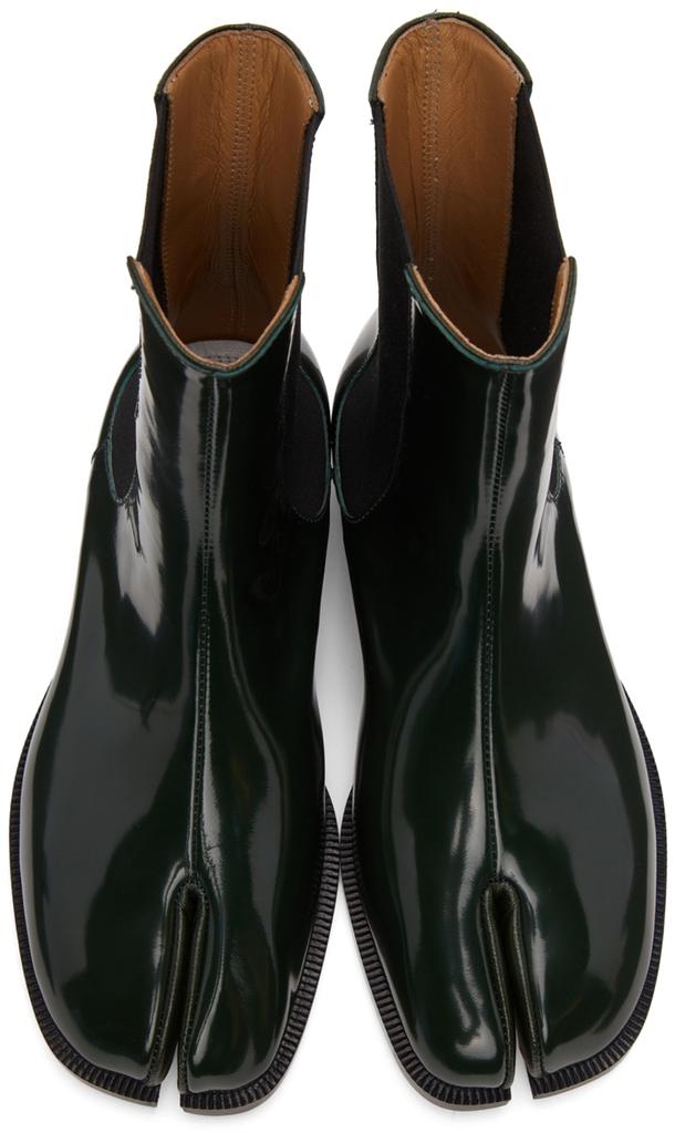 Green Beatles Tabi Boots商品第5张图片规格展示