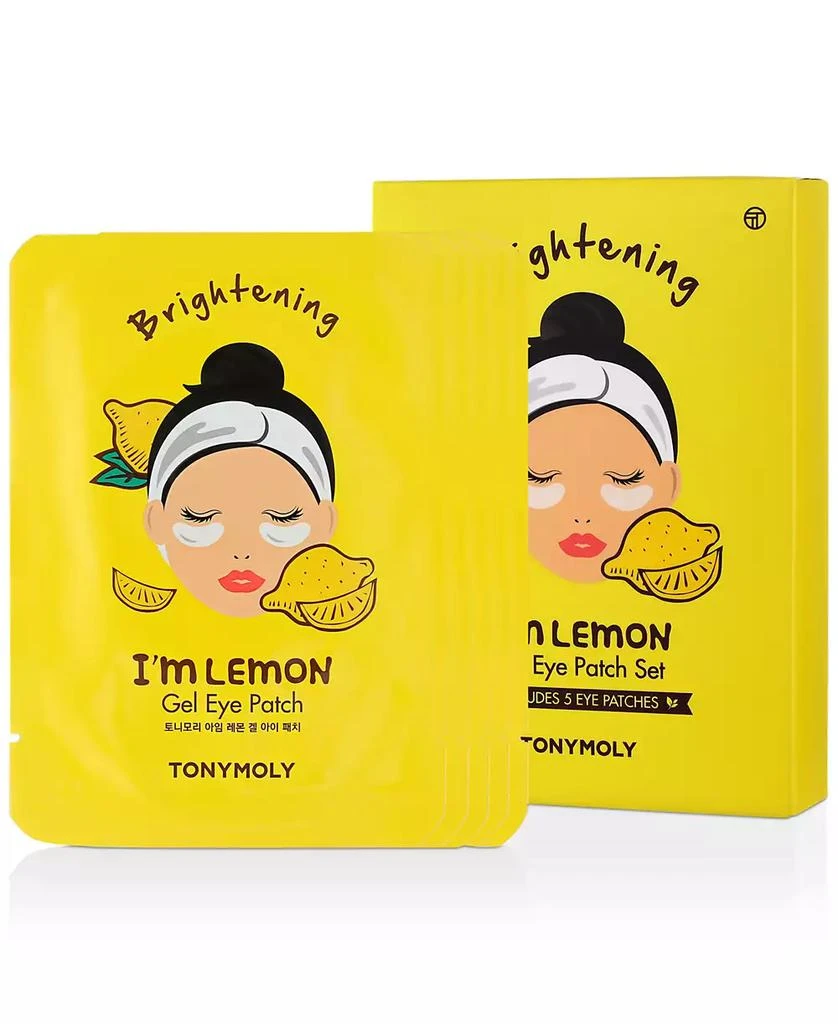 商品TONYMOLY|I'm Lemon Gel Eye Patch, 5-Pk.,价格¥120,第1张图片