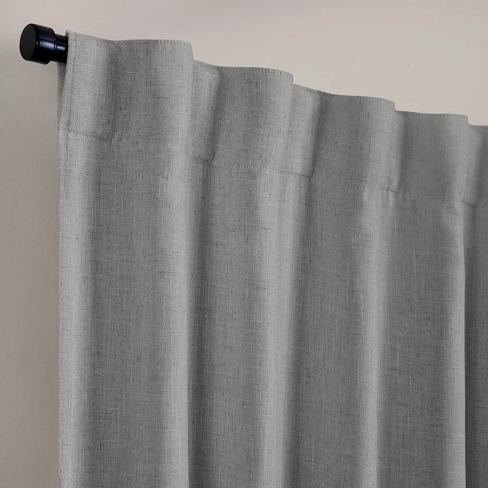 Harrow Solid Texture Blackout Window Curtain Panel, 52" x 84" 商品