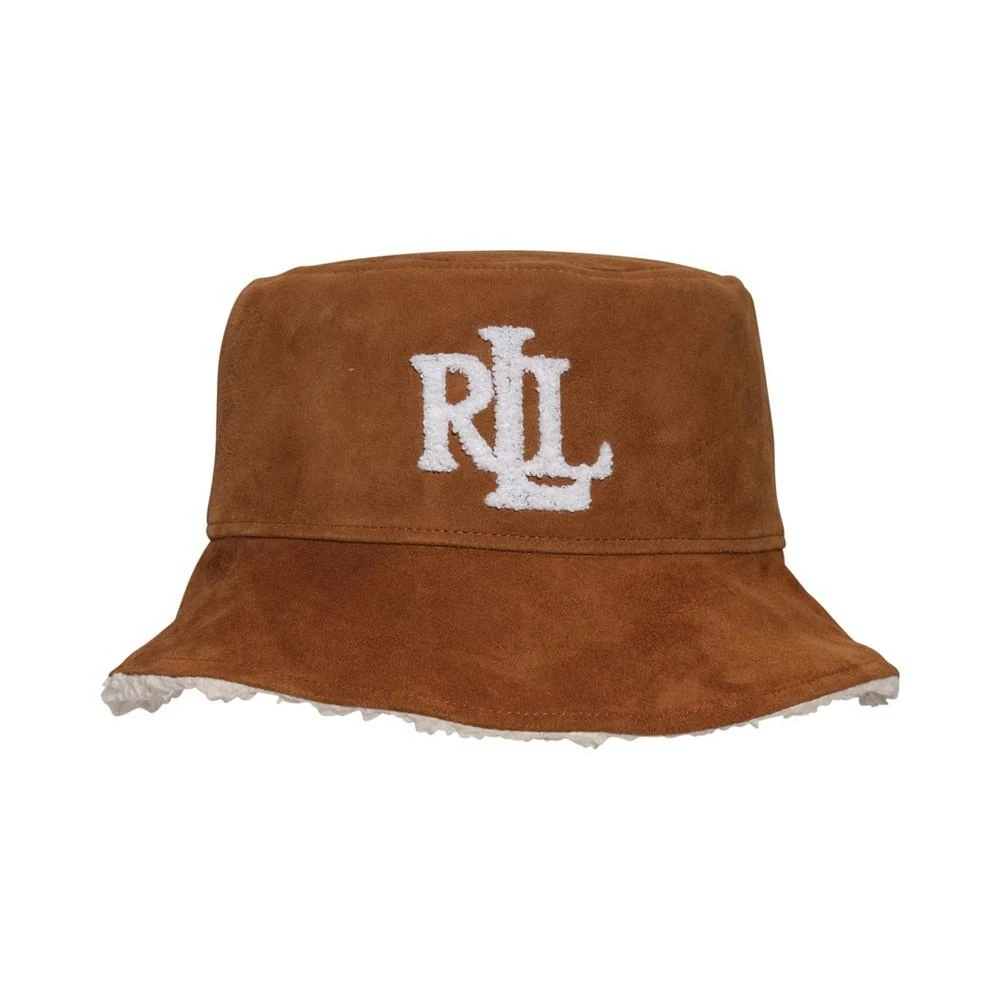 商品Ralph Lauren|Suede Bucket with Faux Sherpa Hat,价格¥1275,第1张图片