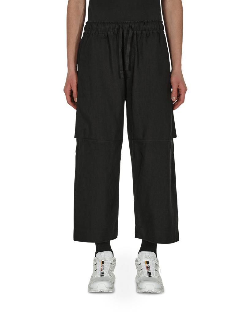 Linen CORDURA®-TC Workwear Wide Pants Black商品第1张图片规格展示