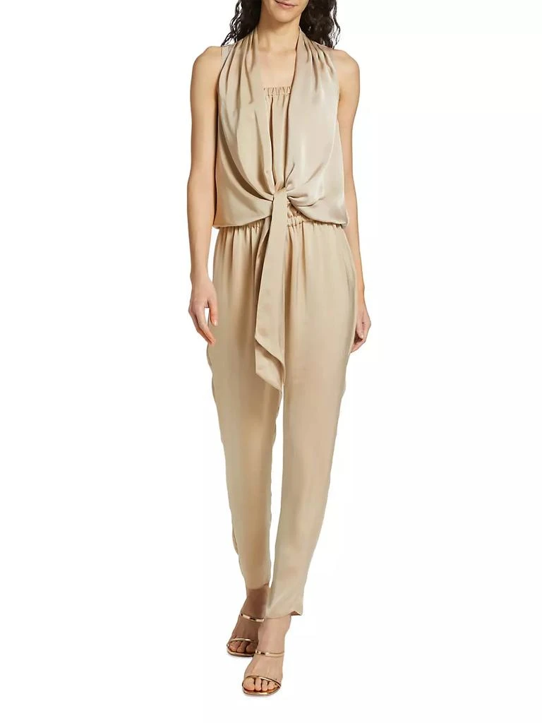 商品Ramy Brook|Dorothy Sleeveless Knotted Jumpsuit,价格¥1469,第2张图片详细描述