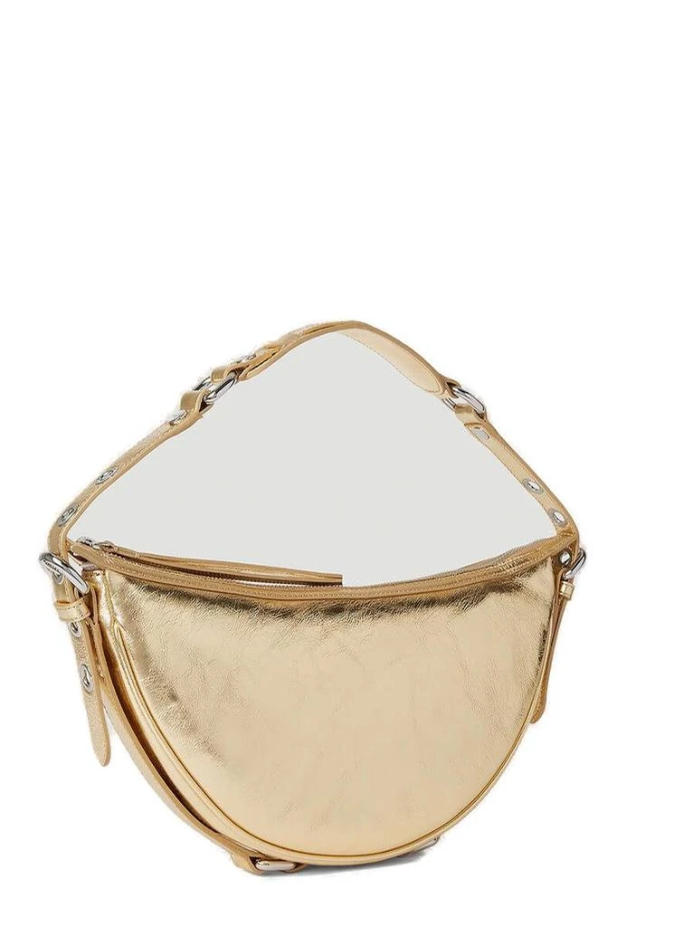 商品by FAR|By Far Gib Circular Metallic Shoulder Bag,价格¥2257,第3张图片详细描述