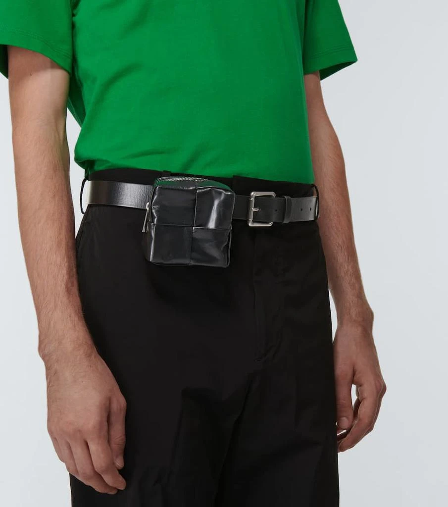 商品Bottega Veneta|Cassette皮革腰带,价格¥14064,第3张图片详细描述
