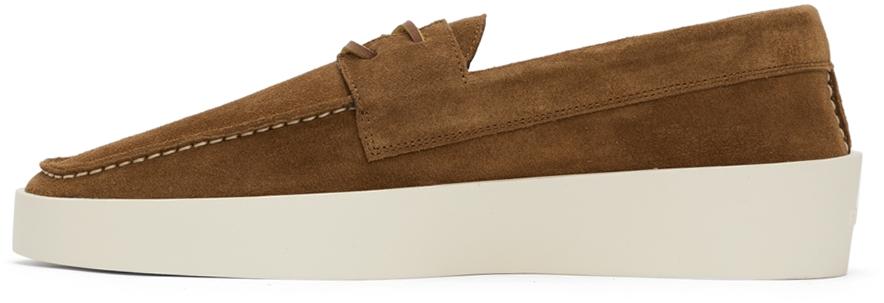 Brown Suede Boat Shoes商品第3张图片规格展示