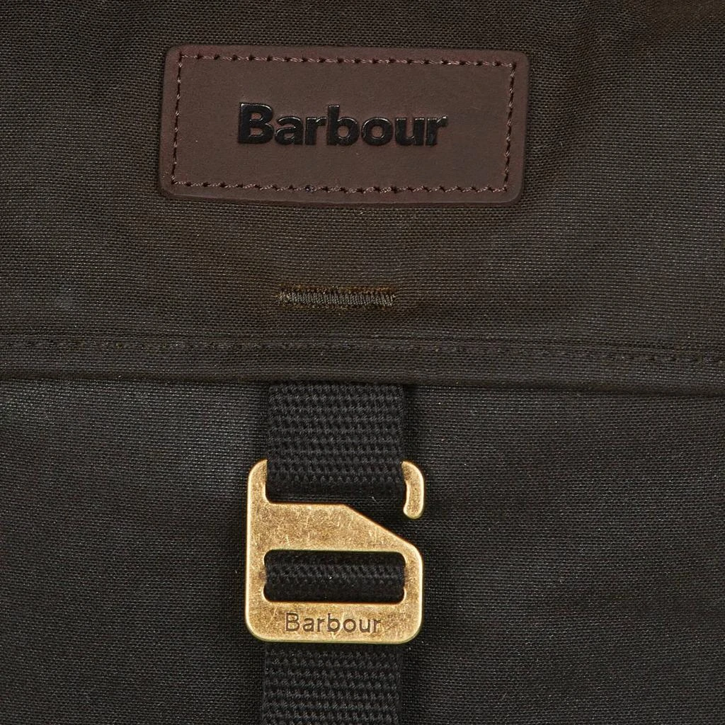 商品Barbour|Barbour Heritage Men's Essential Wax Backpack - Olive,价格¥945,第4张图片详细描述