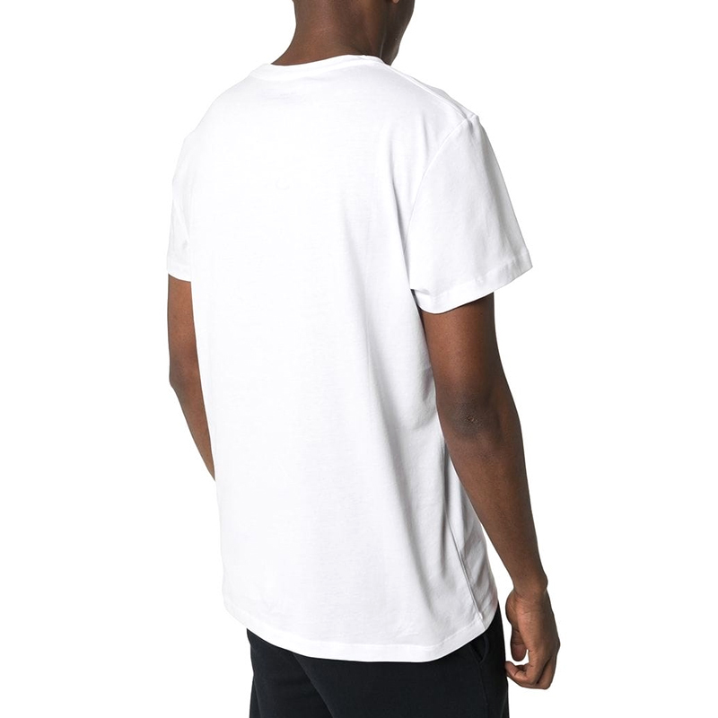 BALMAIN 白色男士T恤 SH01601I192-0FA商品第3张图片规格展示