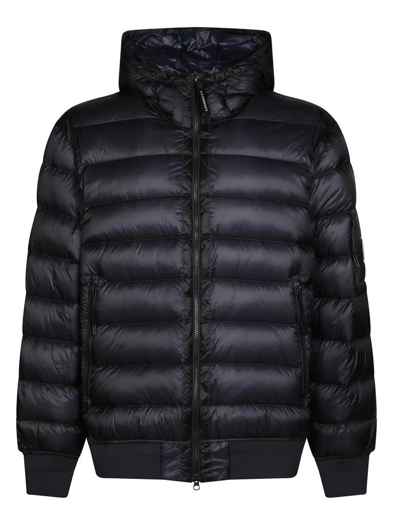 商品C.P. Company|Quilted Padded Medium Jacket With Glossy Finish And Hood,价格¥6813,第1张图片
