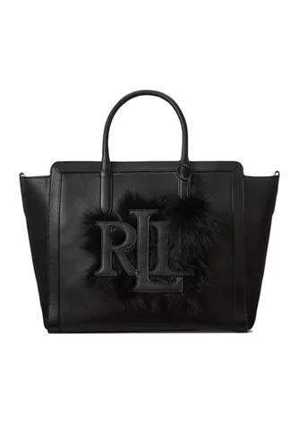 商品Ralph Lauren|Ralph Lauren Smooth Leather Large Tyler Tote,价格¥2340,第1张图片
