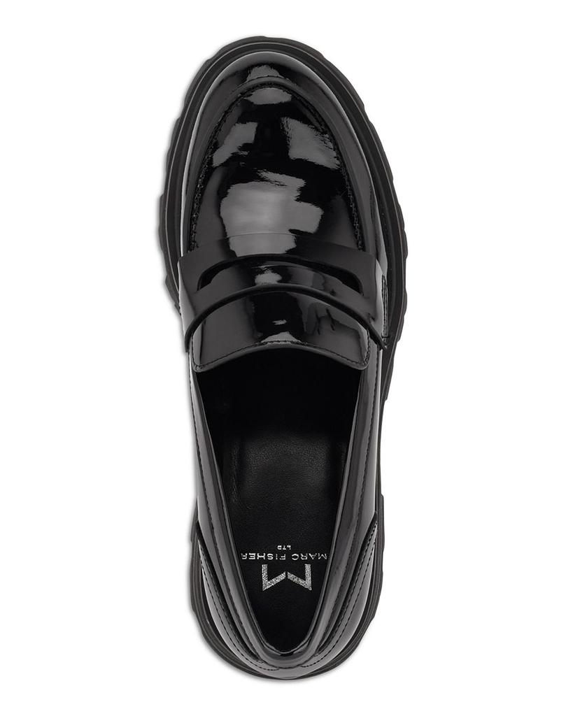 Women's Latika Almond Toe Platform Loafers商品第3张图片规格展示